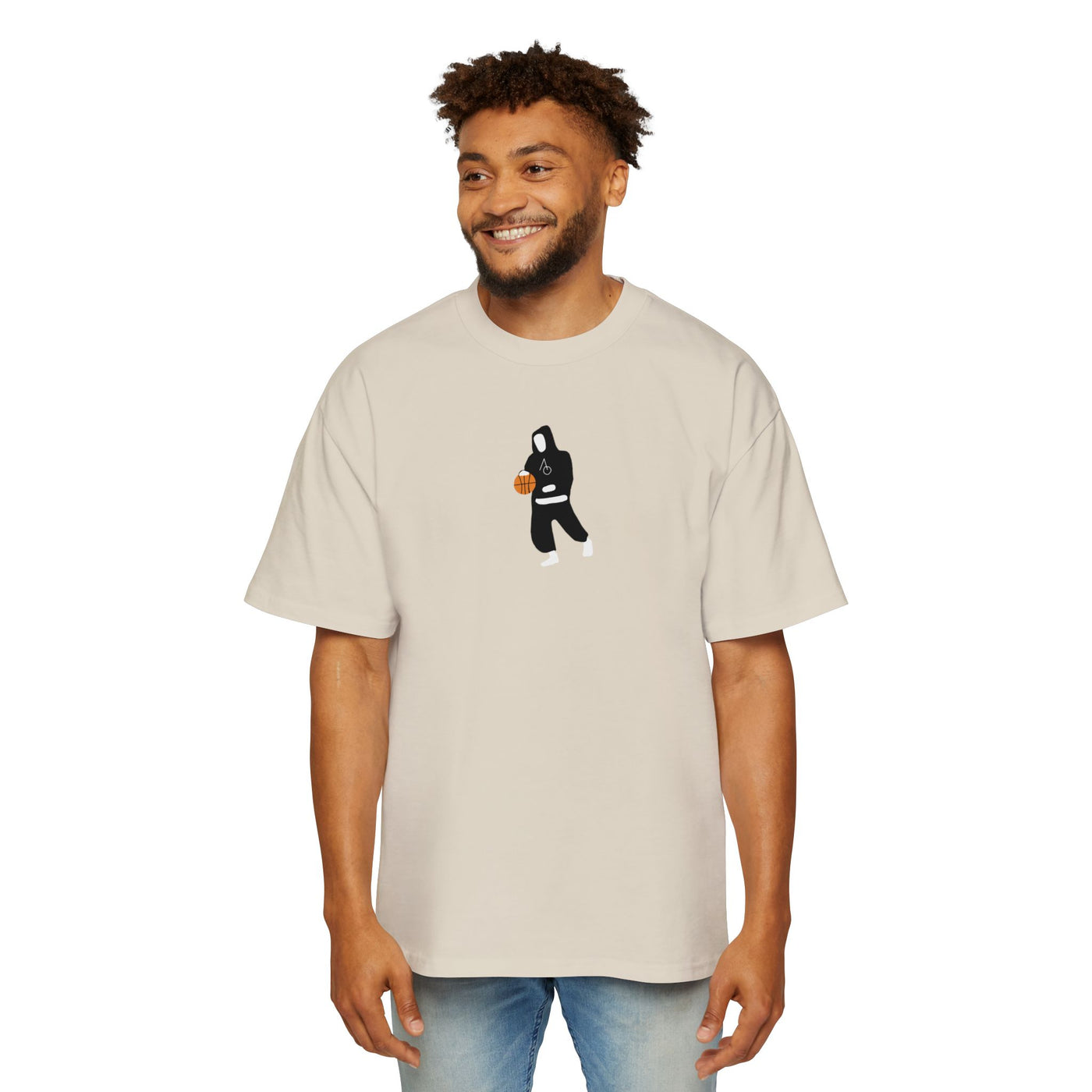 Shaddow Dribble - Men's Oversized Tee