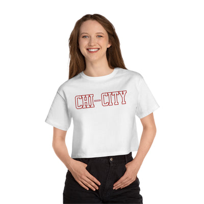 Champion x Alley Oop - Women's CHI-CITY Cropped Tee