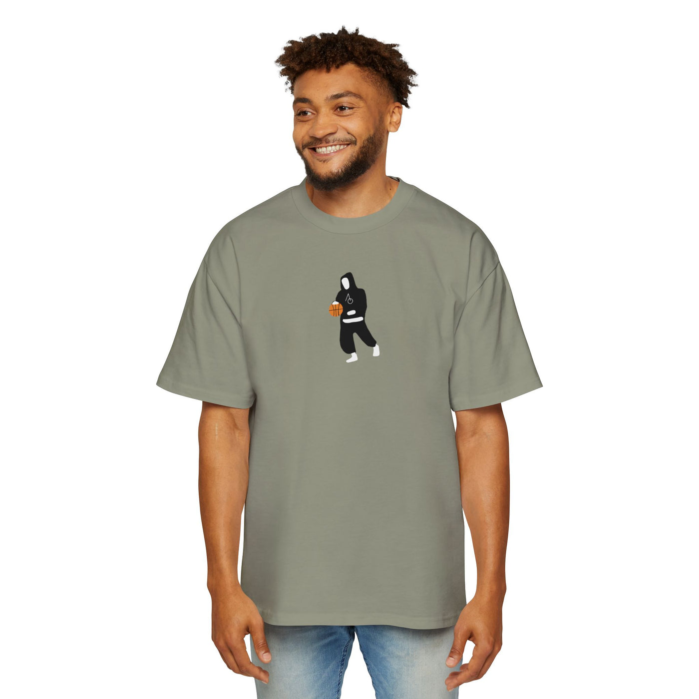 Shaddow Dribble - Men's Oversized Tee