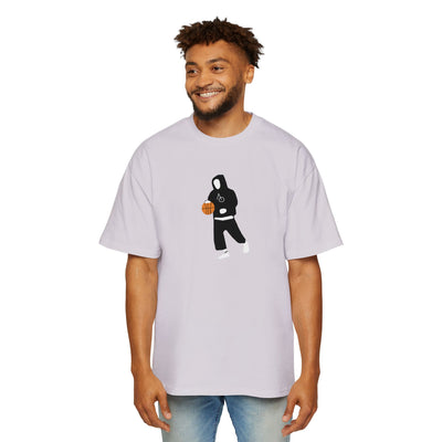 "Shadow Dribble" Oversized Graphic Tee