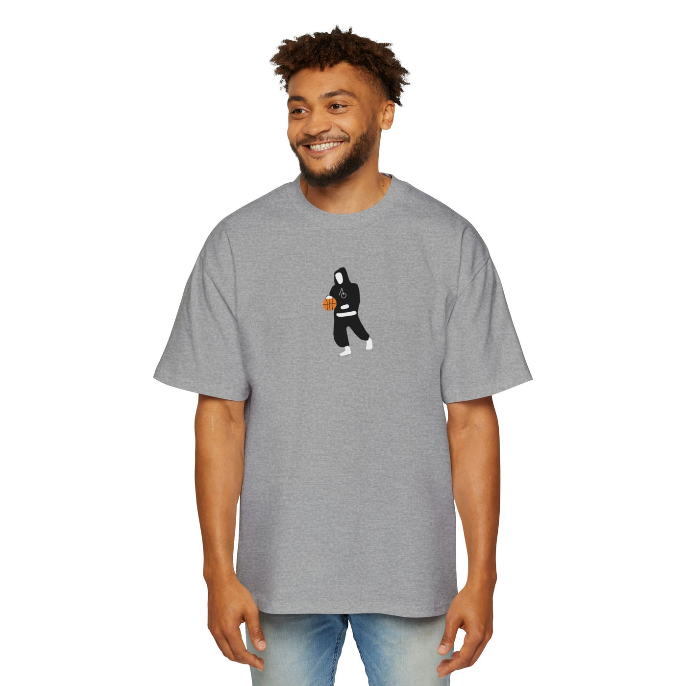 Shaddow Dribble - Men's Oversized Tee