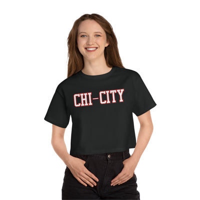 Champion x Alley Oop - Women's CHI-CITY Cropped Tee