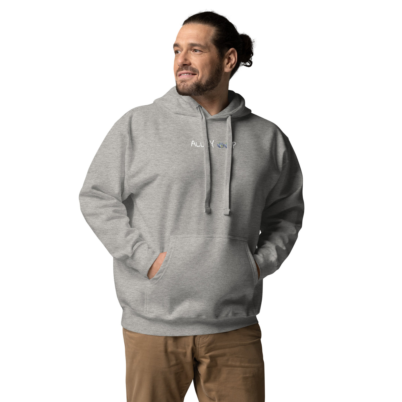 Alley Oop Basketball Earth - Men's Graphic Hoodie